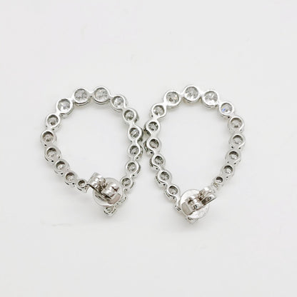 LAB Tear Drop Diamond Earring