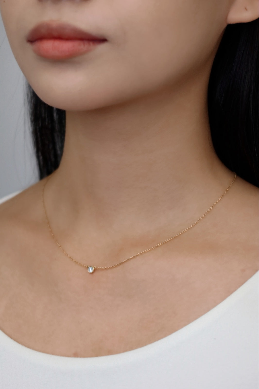 Tiffany & Co. By the Yard Necklace 0.14ct