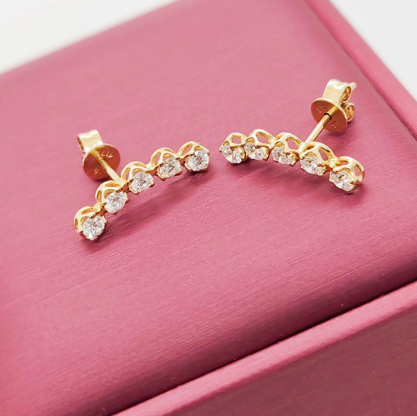 LAB Crawler Crown Setting Earring
