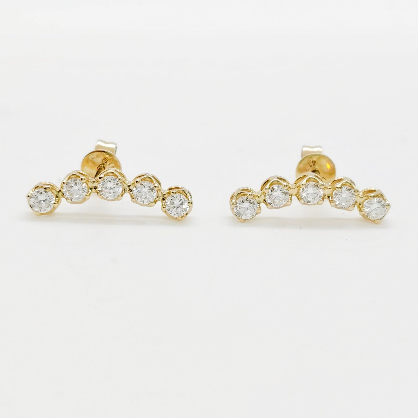 LAB Crawler Crown Setting Earring