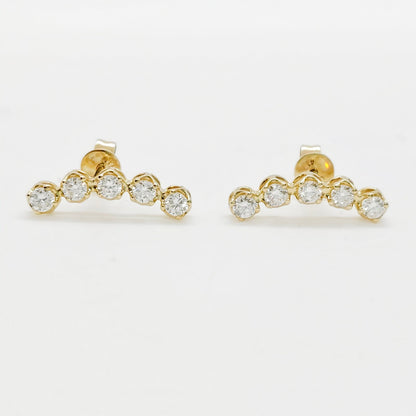LAB Crawler Crown Setting Earring