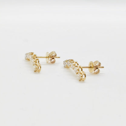 LAB Crawler Crown Setting Earring