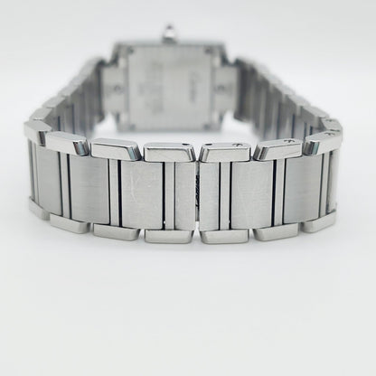 Cartier Tank Francaise Pink MOP Dial SM