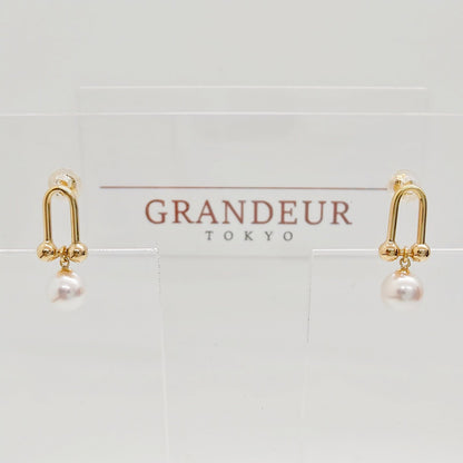 Hardware Link Akoya Pearl Earring