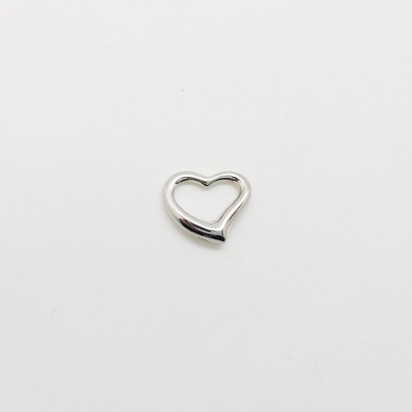 Open Heart Pendant Charm
