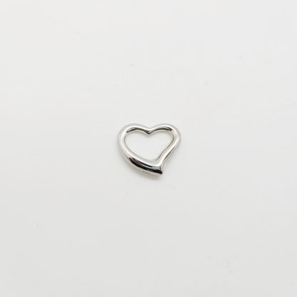 Open Heart Pendant Charm