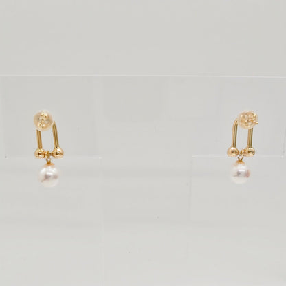 Hardware Link Akoya Pearl Earring