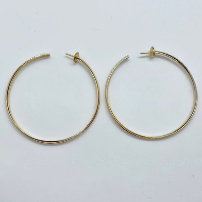 Cartier Trinity Large Hoop Earrings