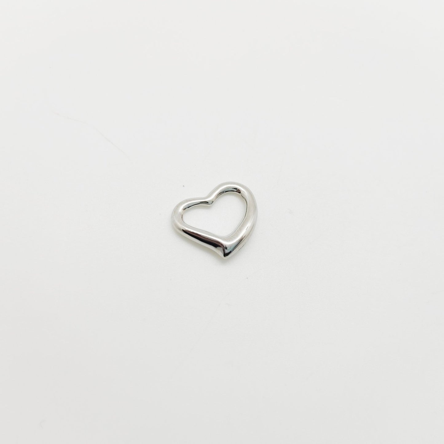 Open Heart Pendant Charm