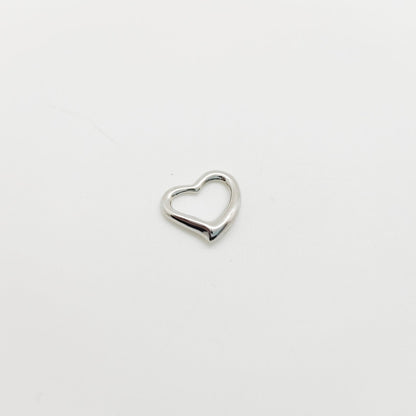 Open Heart Pendant Charm