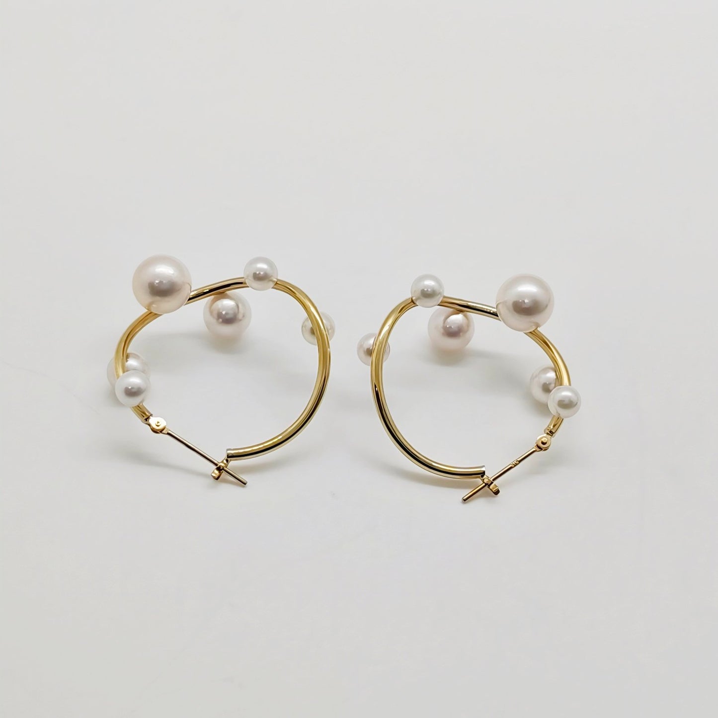 Akoya Hoop Earring