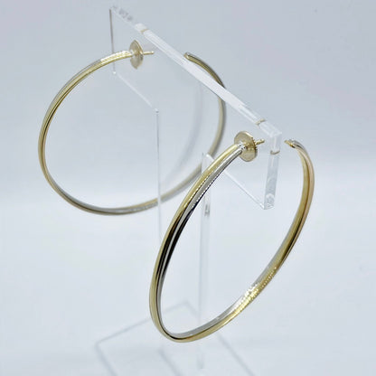 Cartier Trinity Large Hoop Earrings