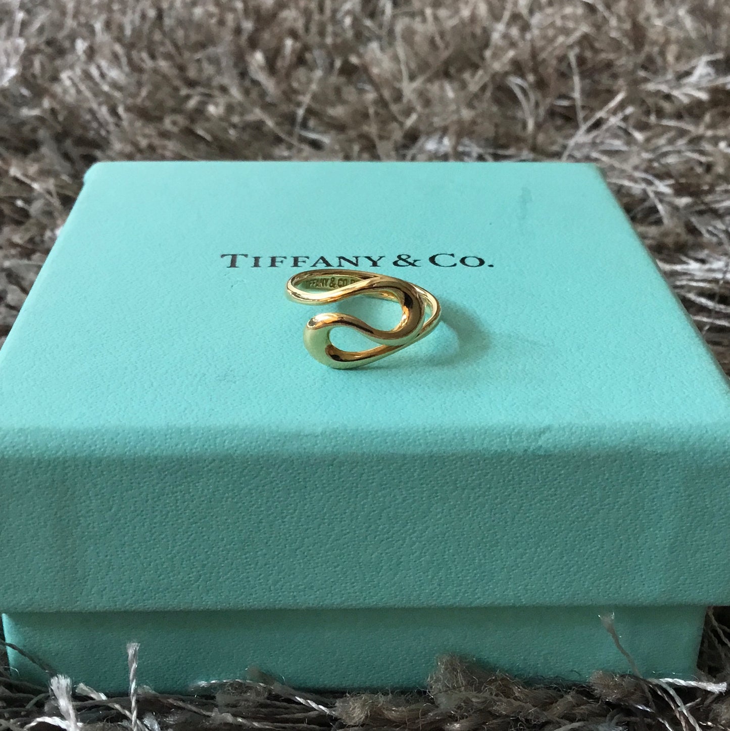 Tiffany&Co Wavy Ring Size 47