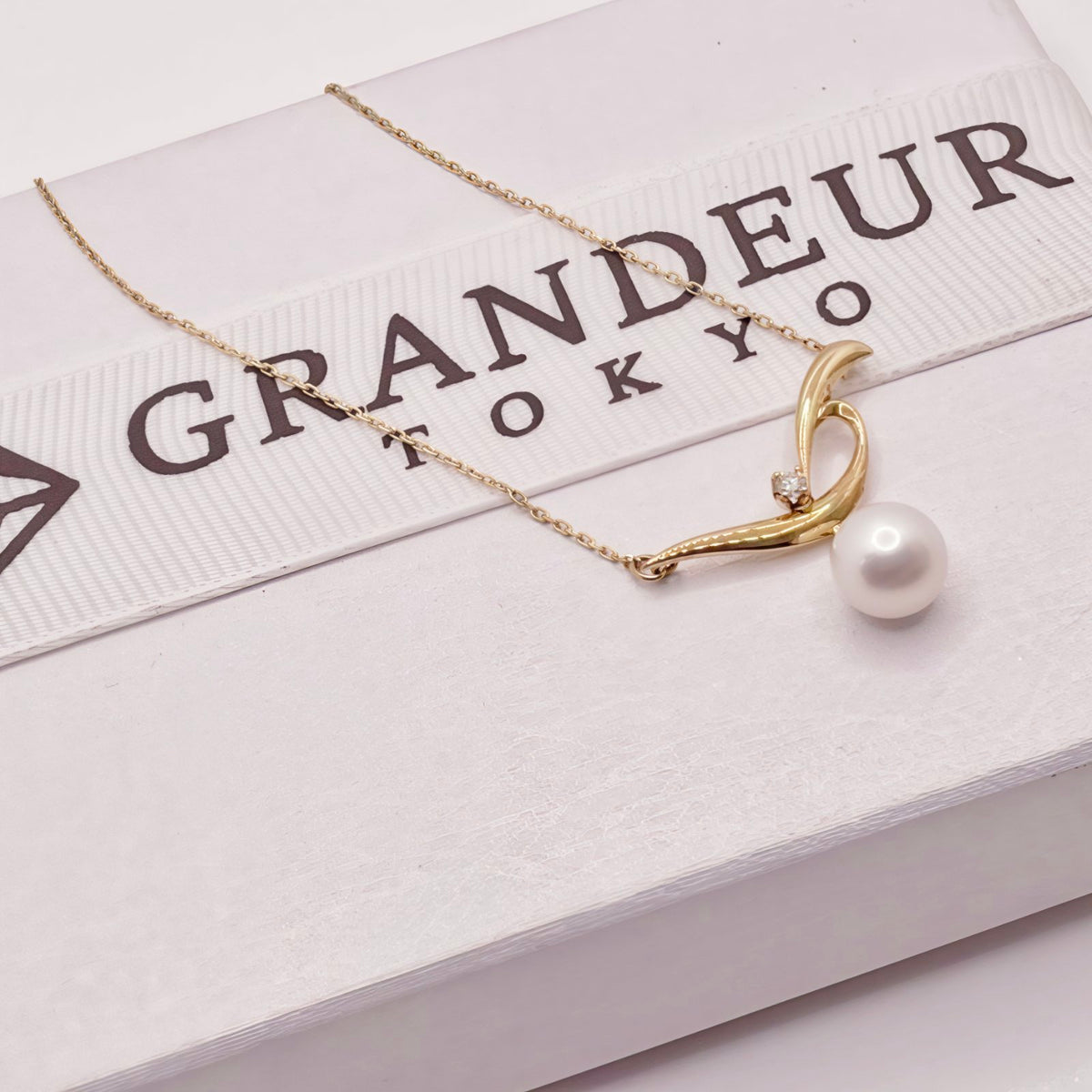 Mikimoto Pearl Diamond Necklace
