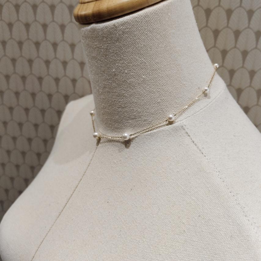 Mikimoto Station Pearl Necklace