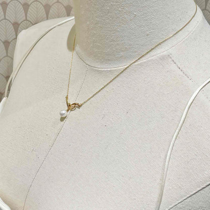 Mikimoto Pearl Diamond Necklace