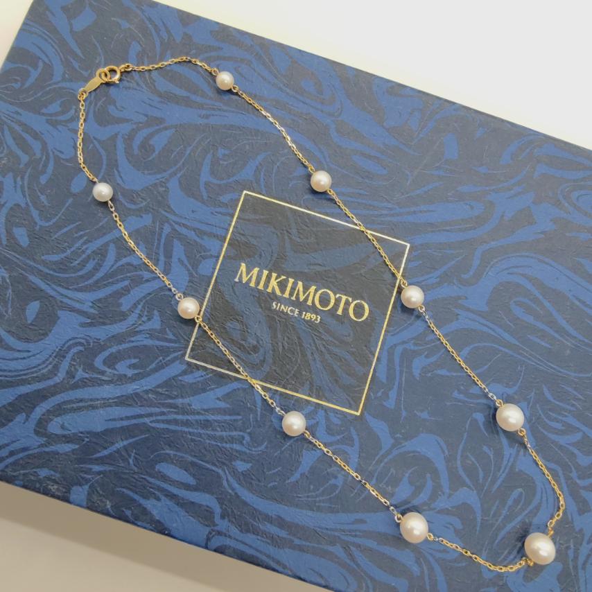 Mikimoto Station Pearl Necklace
