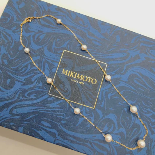 Mikimoto Station Pearl Necklace