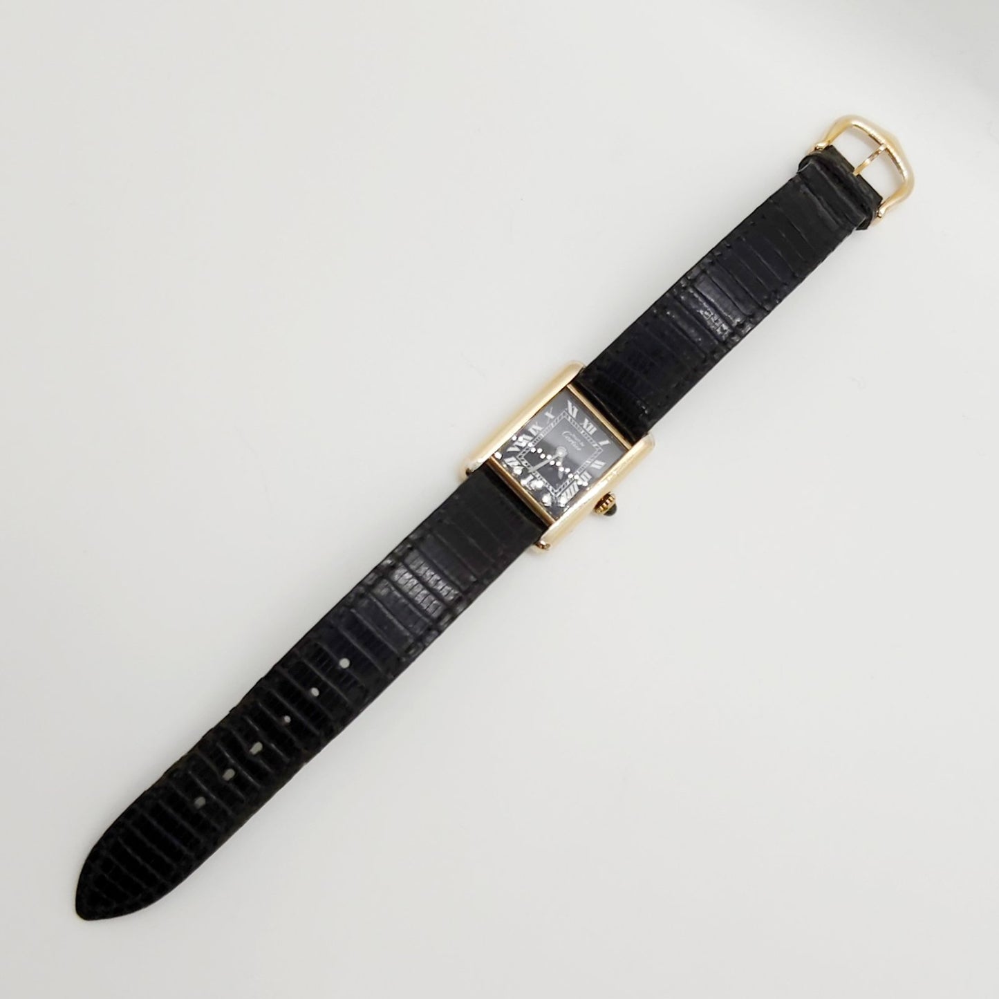 Cartier Must de Cartier Tank Vermeil SM