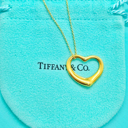 Tiffany & Co. Open Heart Necklace