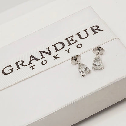 Pear Earring [1.08ct + 1.03ct]