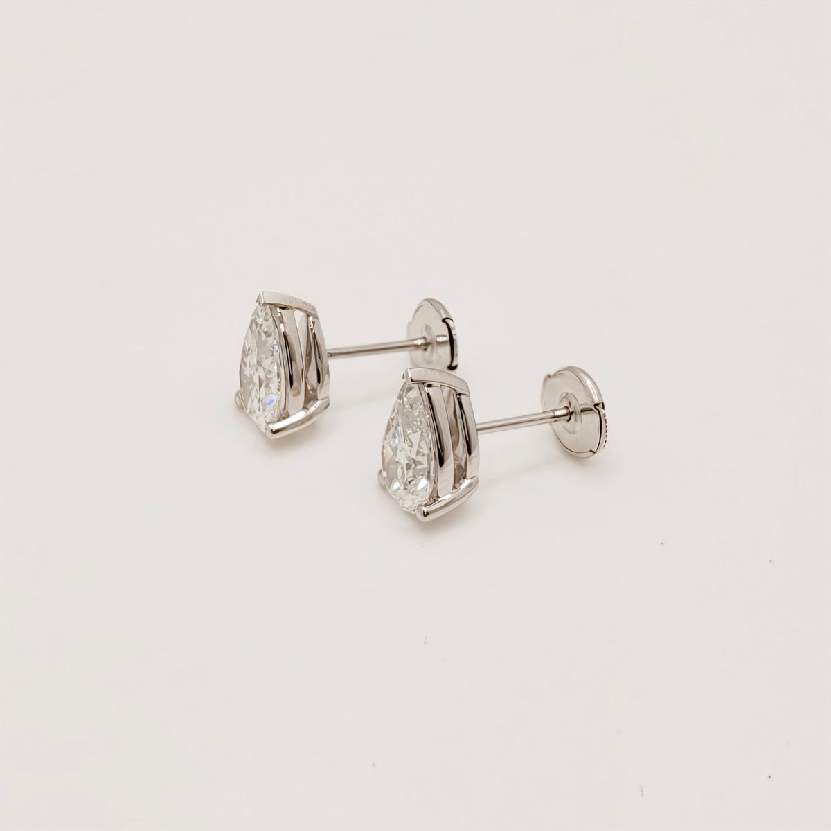 Pear Earring [1.08ct + 1.03ct]
