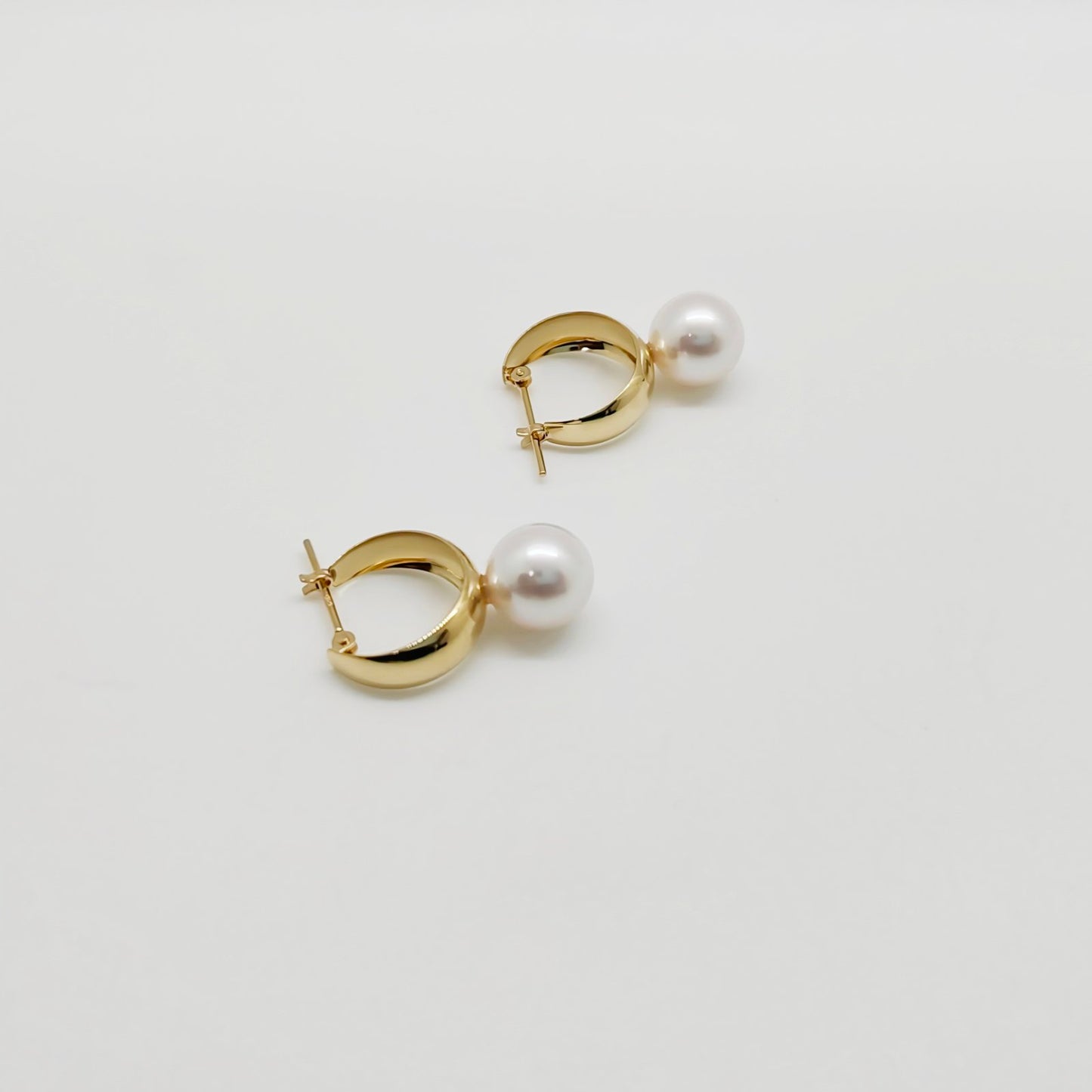 [ PRE-ORDER ] Akoya Pearl Hoop Earring