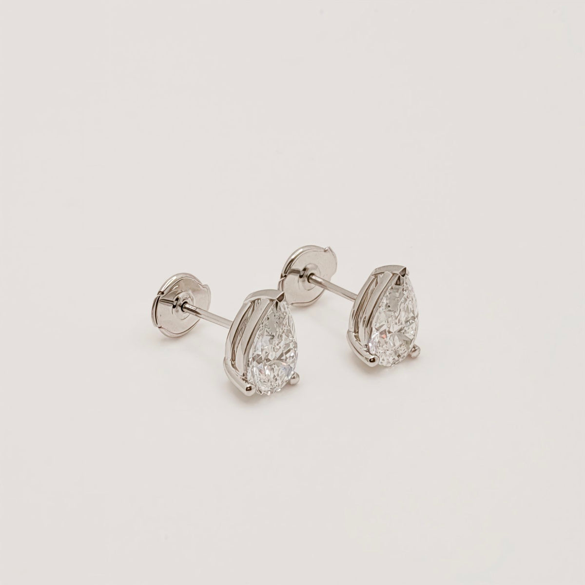 Pear Earring [1.08ct + 1.03ct]