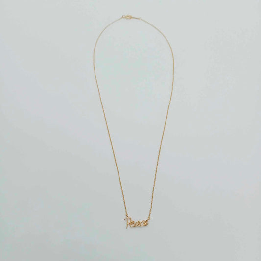 Tiffany Peace Necklace