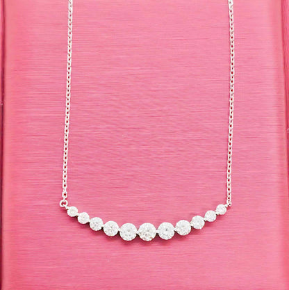 LAB Smile Diamond Necklace