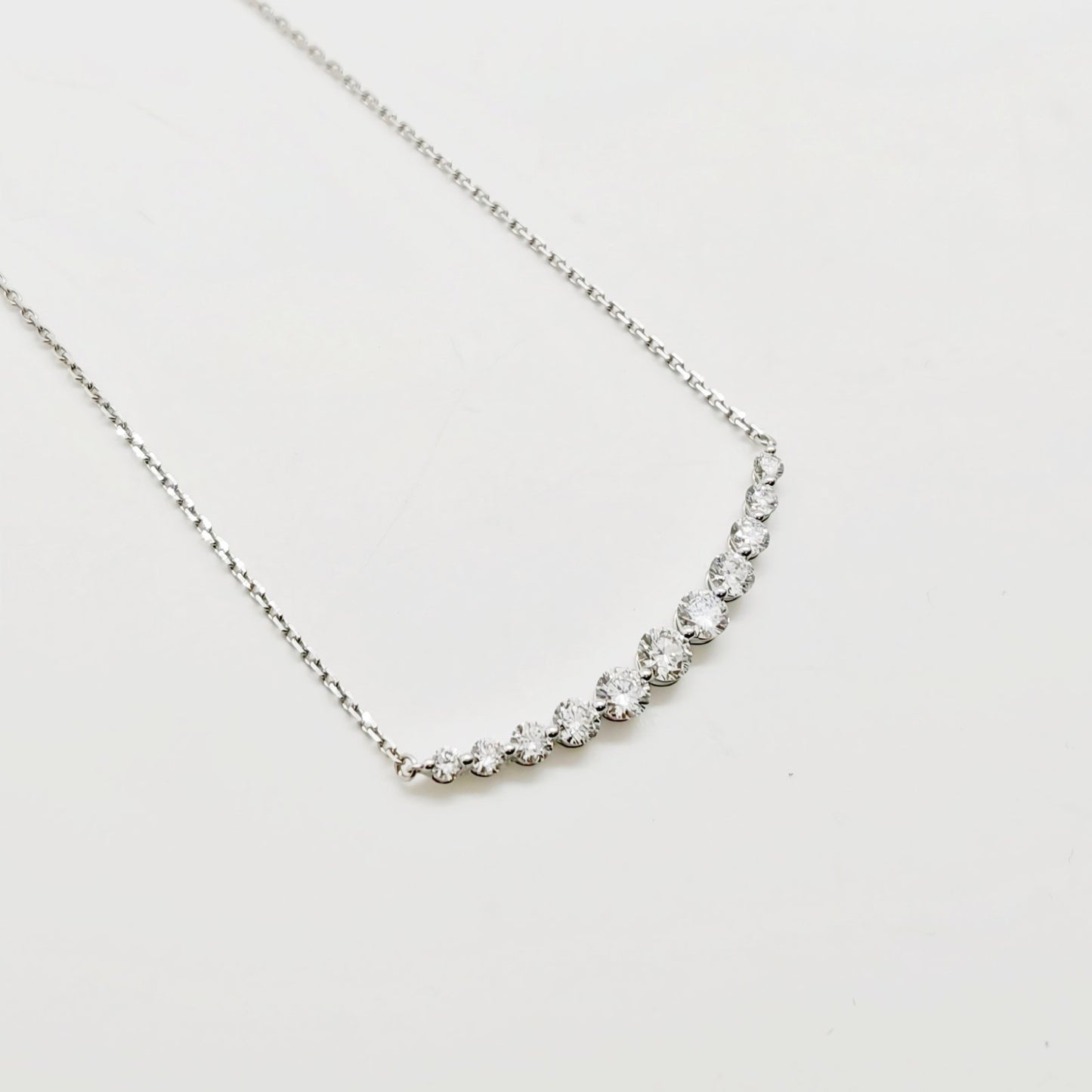 LAB Smile Diamond Necklace