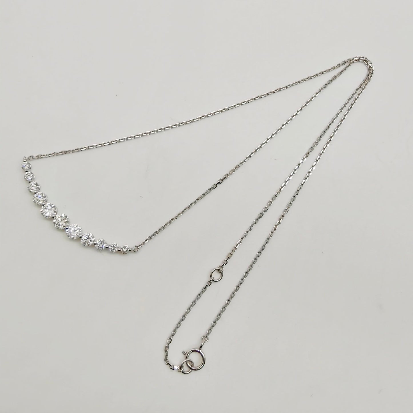 LAB Smile Diamond Necklace