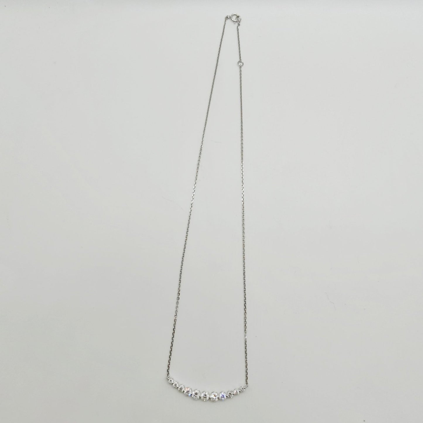 LAB Smile Diamond Necklace