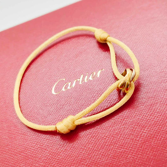 [PRE-OWNED] Cartier Trinity Cord Bracelet