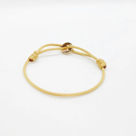 [PRE-OWNED] Cartier Trinity Cord Bracelet