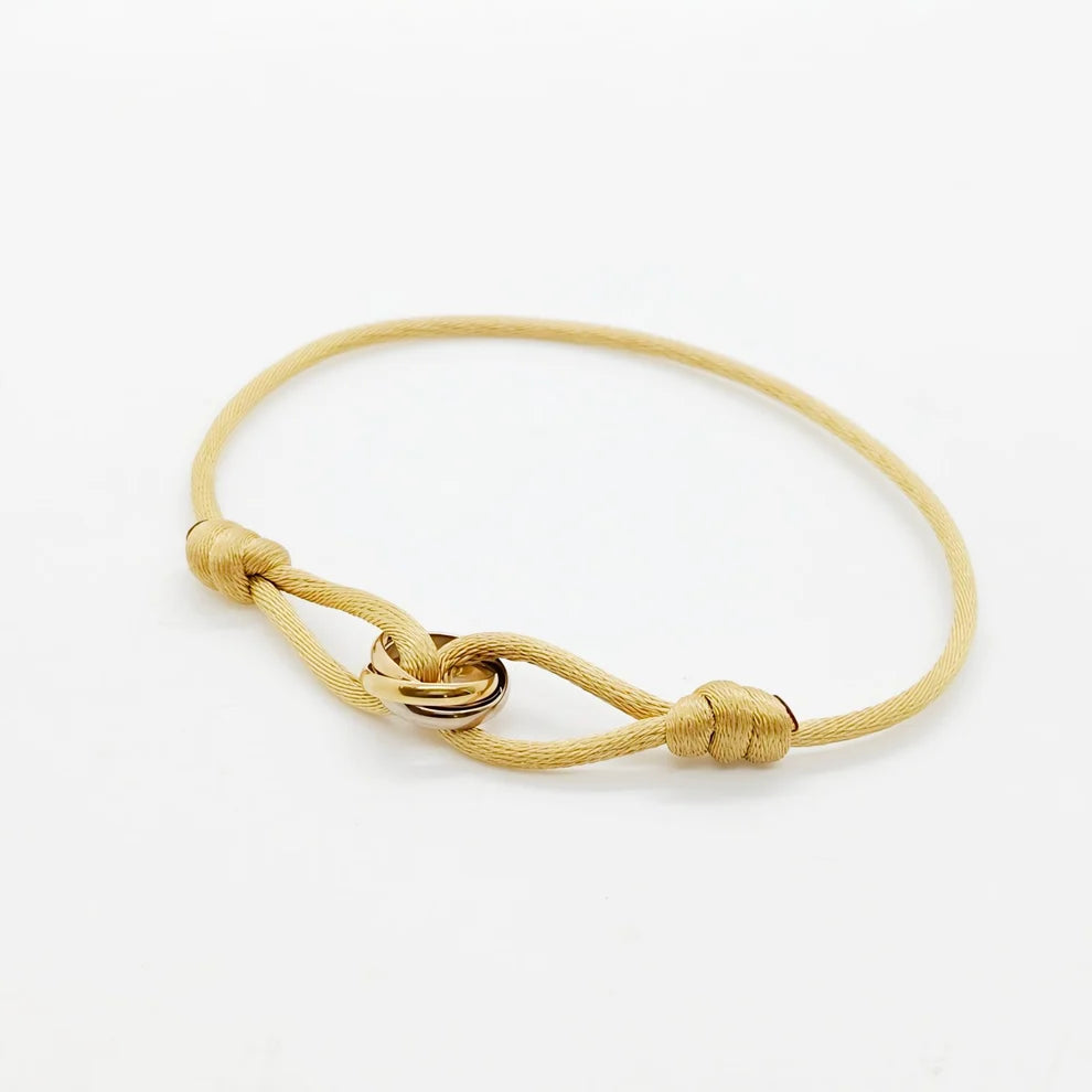 [PRE-OWNED] Cartier Trinity Cord Bracelet