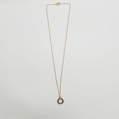 Cartier 3 Tone Trinity Diamond Necklace