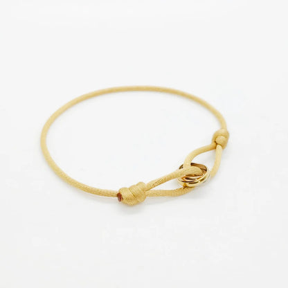 [PRE-OWNED] Cartier Trinity Cord Bracelet
