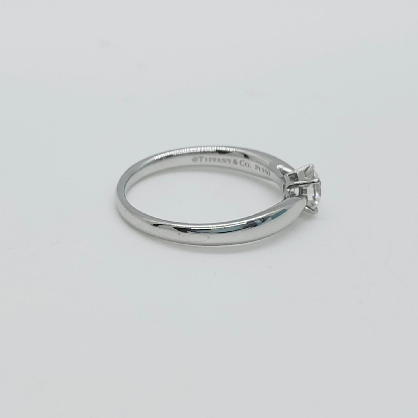 Tiffany & Co. Diamond Ring 0.42ct Size 52