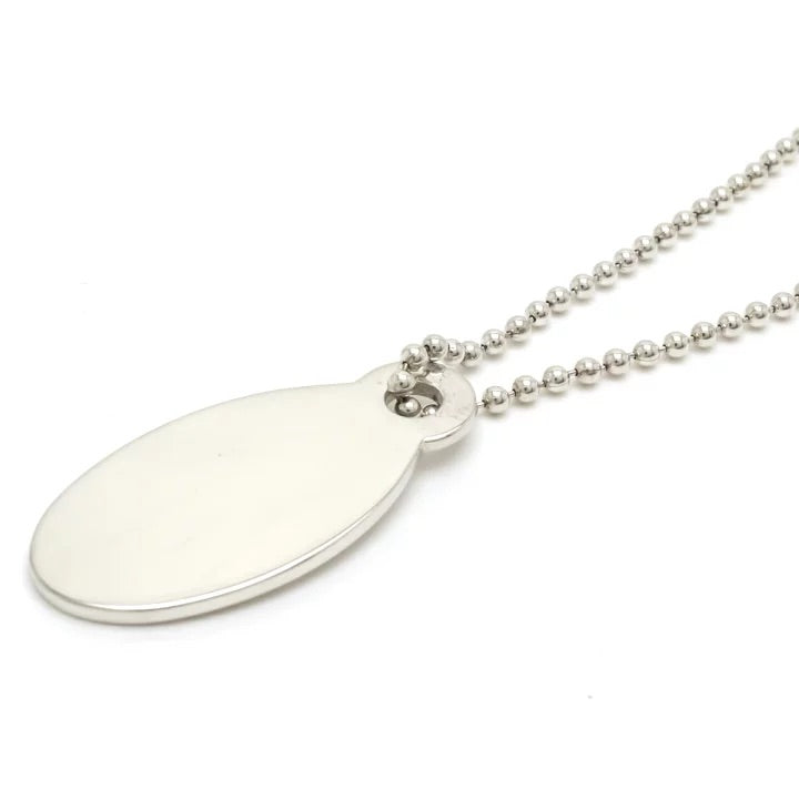 Tiffany&Co Oval Medallion Necklace S925