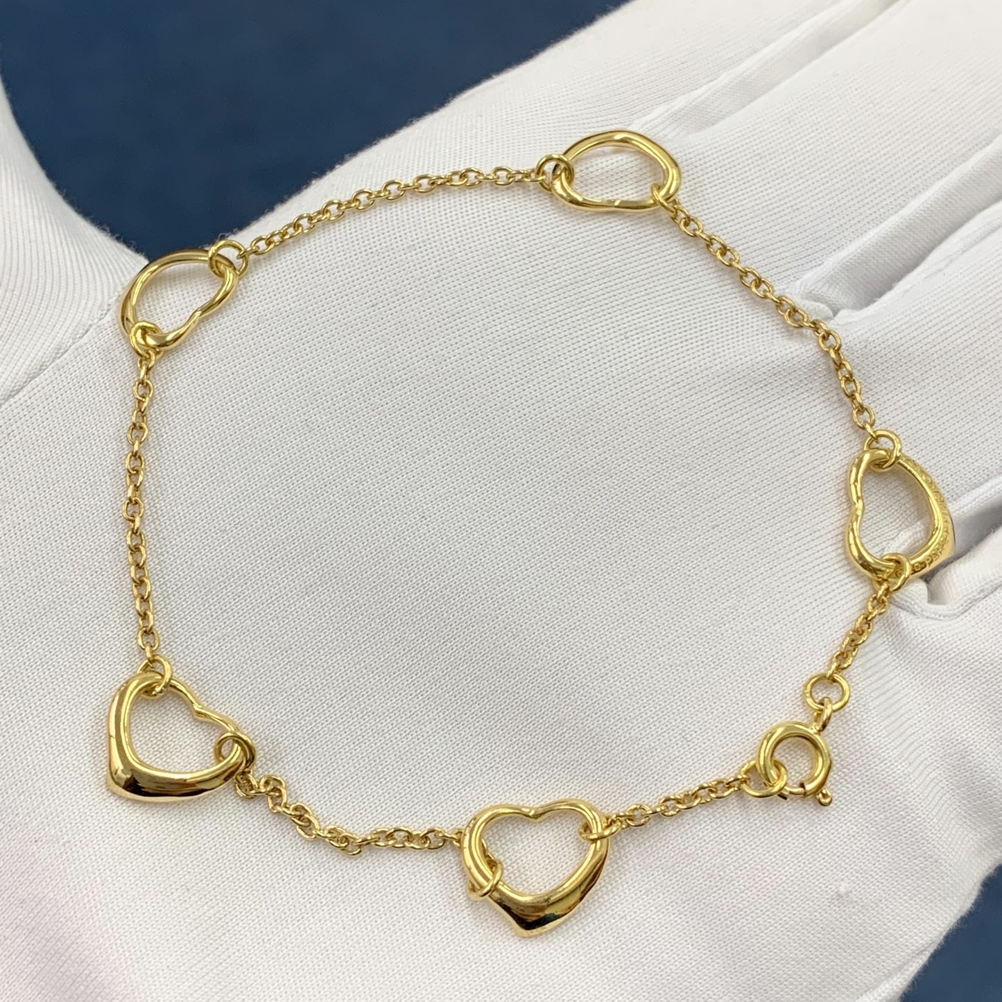 Tiffany&Co Open Heart Bracelet